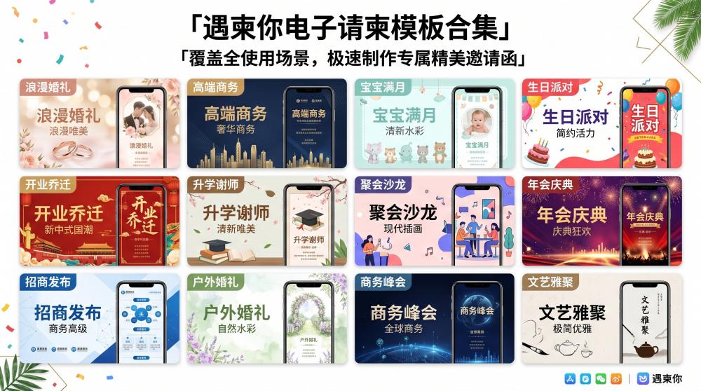 2026生日邀请函制作平台实测｜3款热门工具对比，小白也能5分钟出片